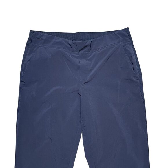 ATHLETA Brooklyn Mid Rise Pants Navy Blue Size 10 - Picture 5 of 6